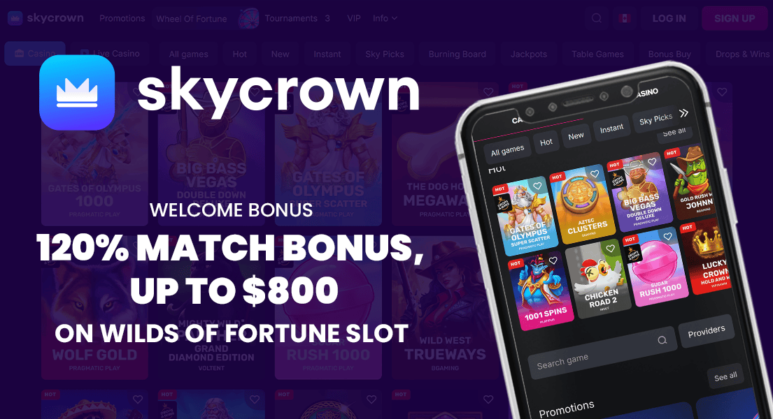 skycrown casino free spins no deposit bonus