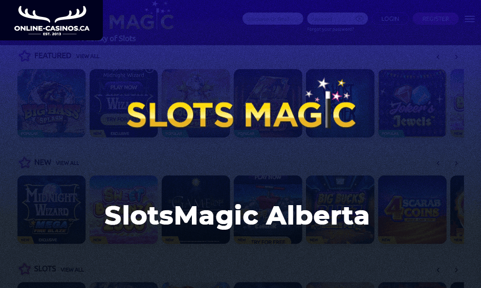 slots magic casino alberta logo
