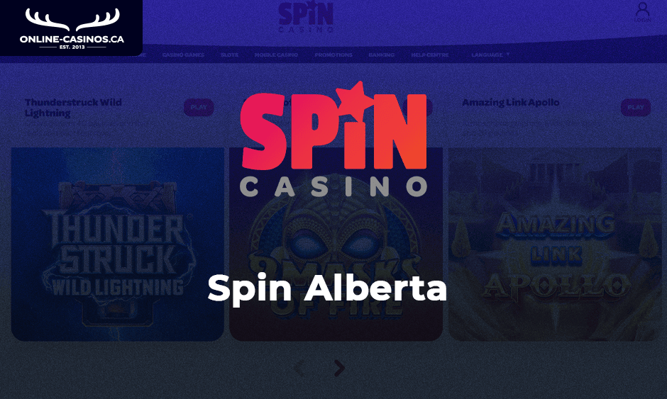 spin casino alberta logo