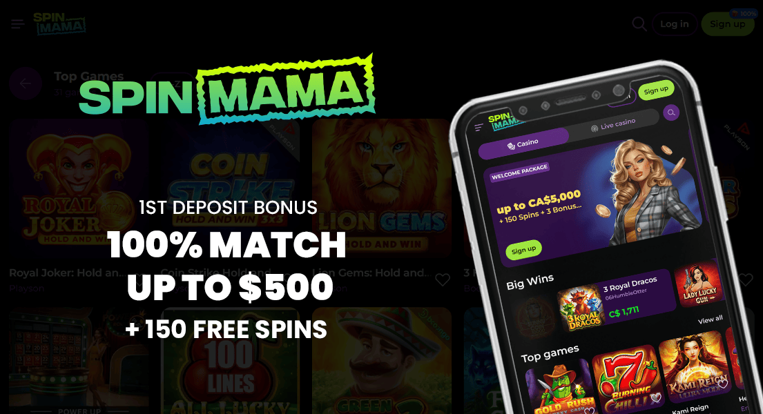 spin mama casino free spins no deposit