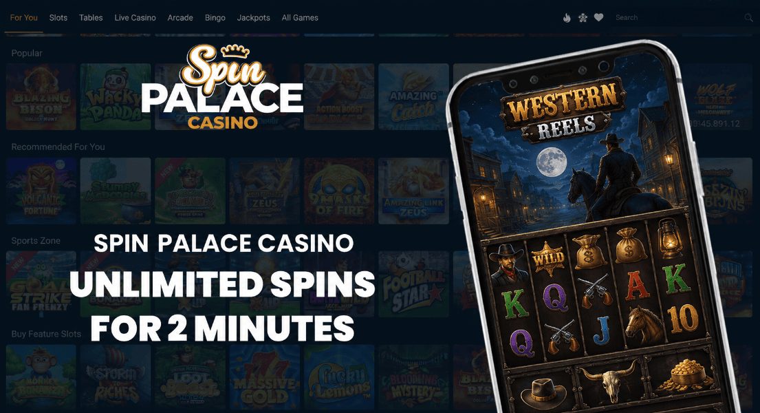 spin palace free spins bonus