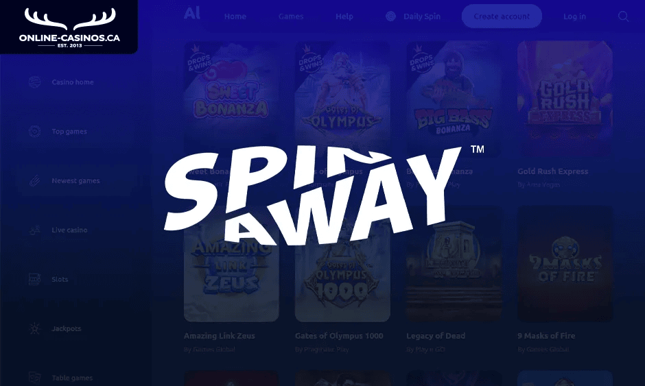 spinaway casino ontario logo