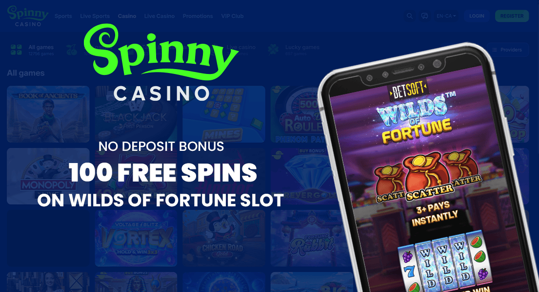 spinny casino free spins no deposit