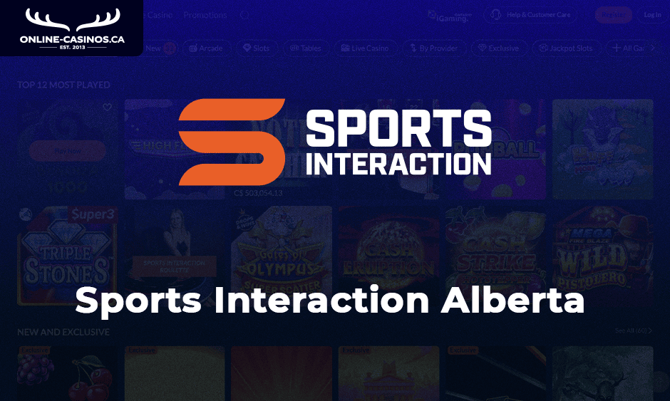 sports interaction casino alberta logo