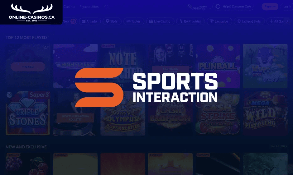 sports interaction casino ontario logo