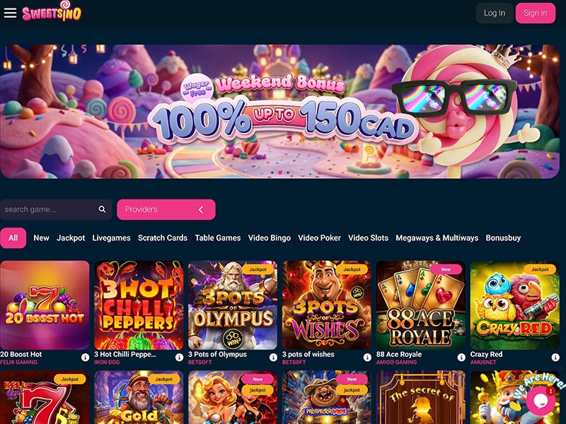 Sweetsino website