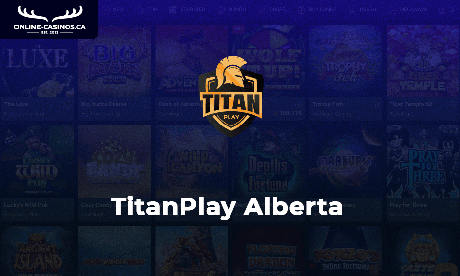 titanplay casino alberta logo