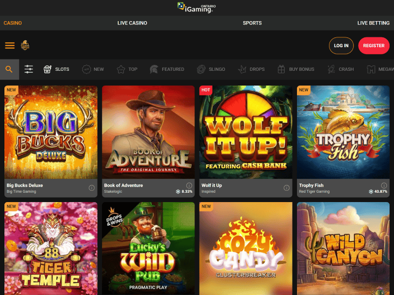 Titanplay Casino Alberta games