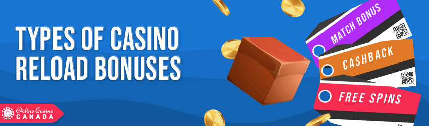 types of online reload casino bonuses