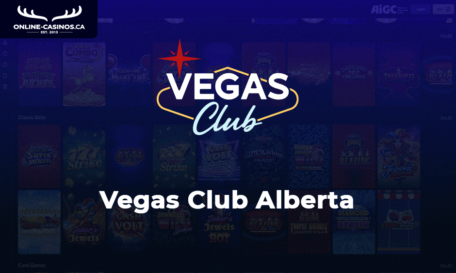 vegas club casino alberta logo