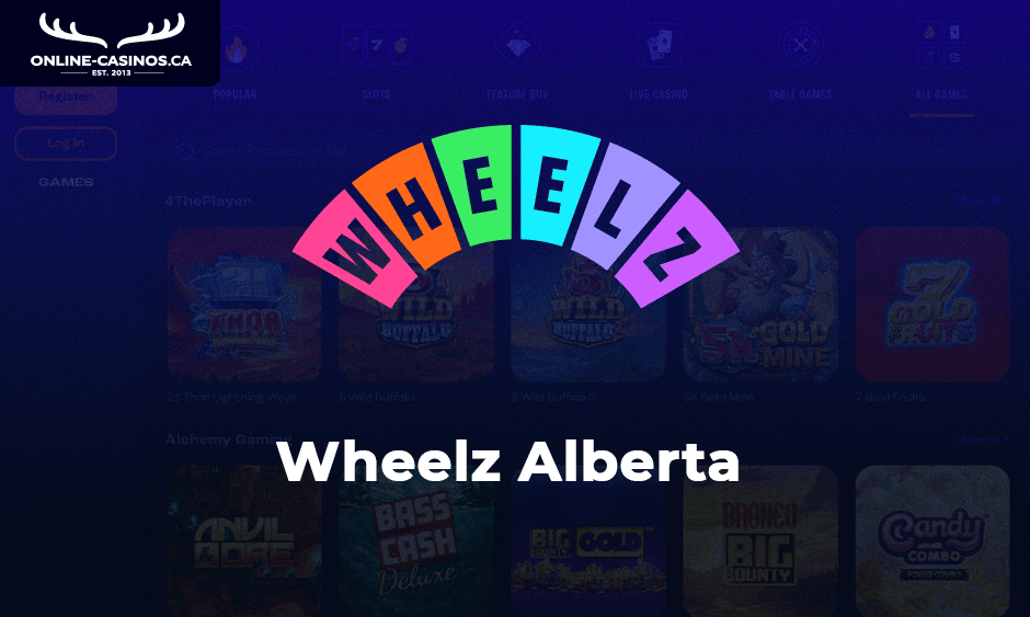 wheelz casino alberta logo