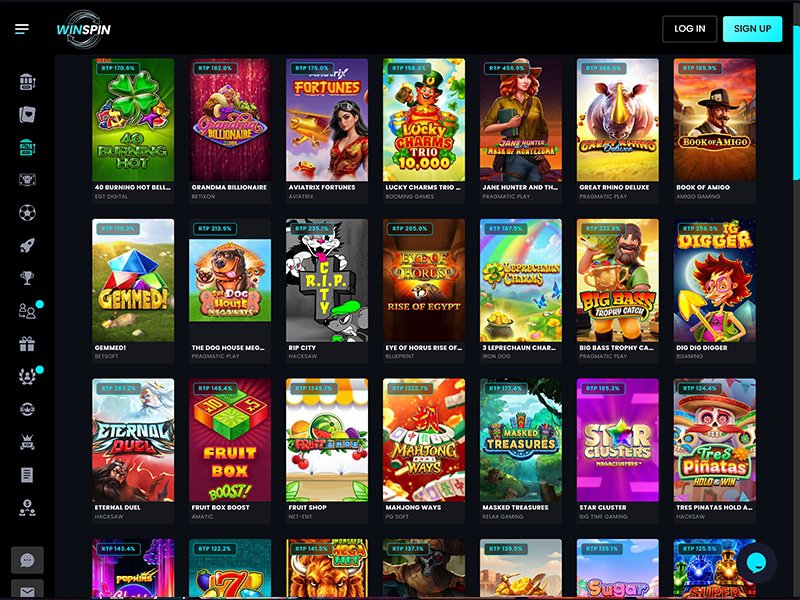 WinSpin games