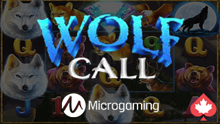 wolf call slot new microgaming slot for canada