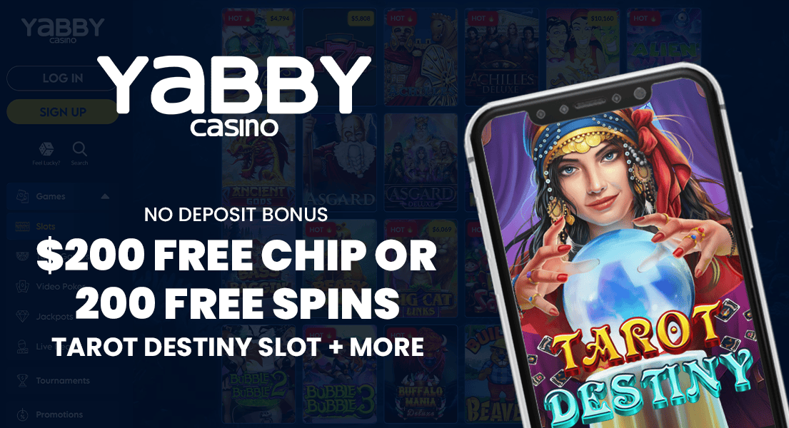 yabby casino 200 free chip no deposit