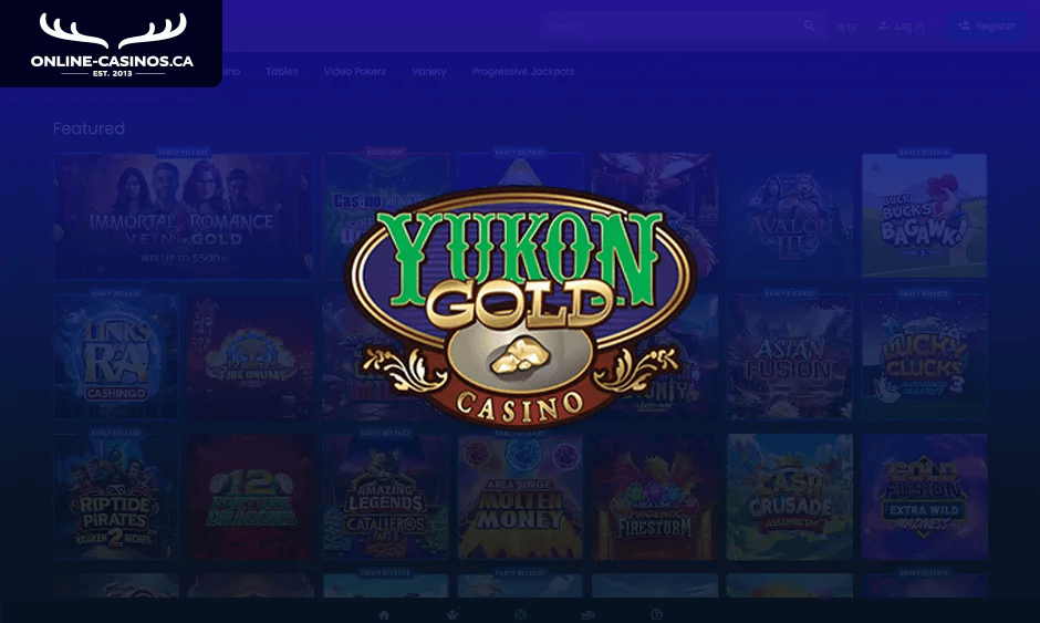 yukon gold casino ontario logo