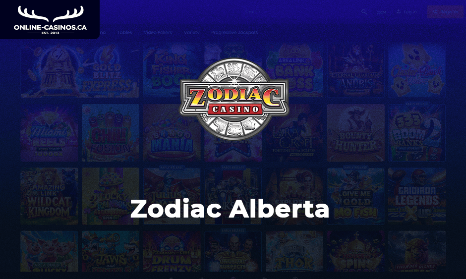 zodiac casino alberta logo
